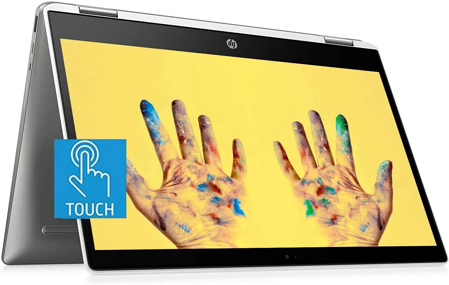 HP Chromebook x360 14 (14b-ca0013dx) view 4 | RenewedDubai UAE